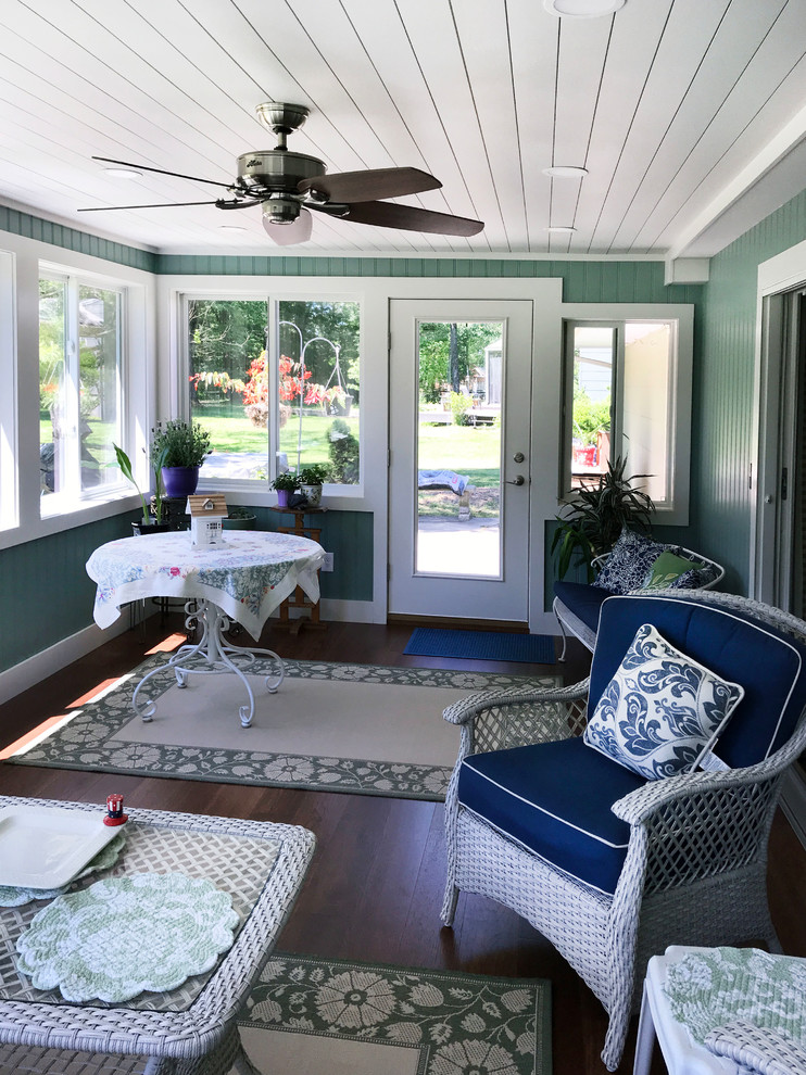 Pennington Enclosed Porch - Traditional - Porch - Philadelphia - by A&E ...