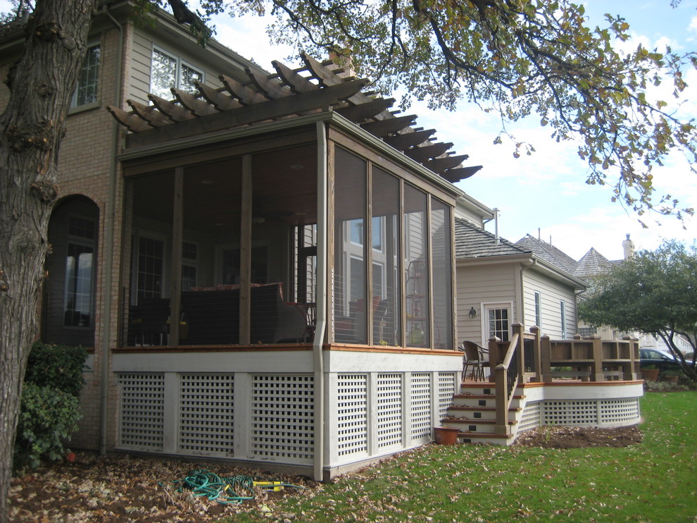 Pergola/Screened Porch - Traditional - Porch - Chicago - by McCloud ...
