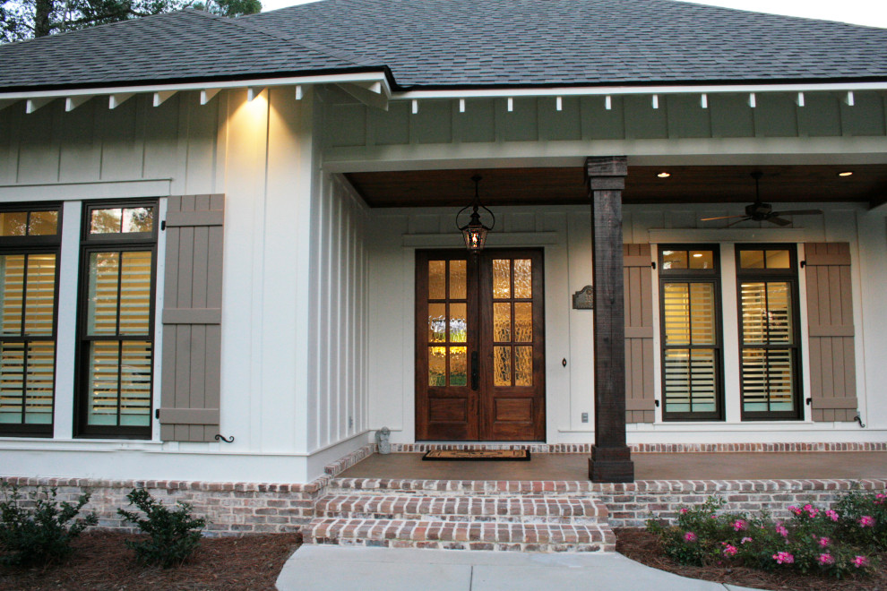 This is an example of a porch design.