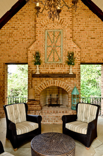 Pool House - Klassisch - Veranda - Atlanta - von Pam Adams | Houzz