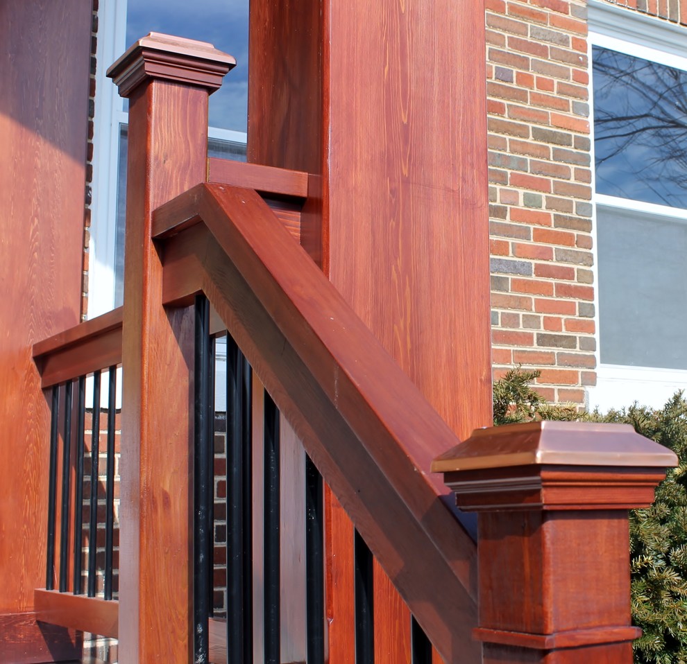 Inspiration for a craftsman porch remodel in DC Metro