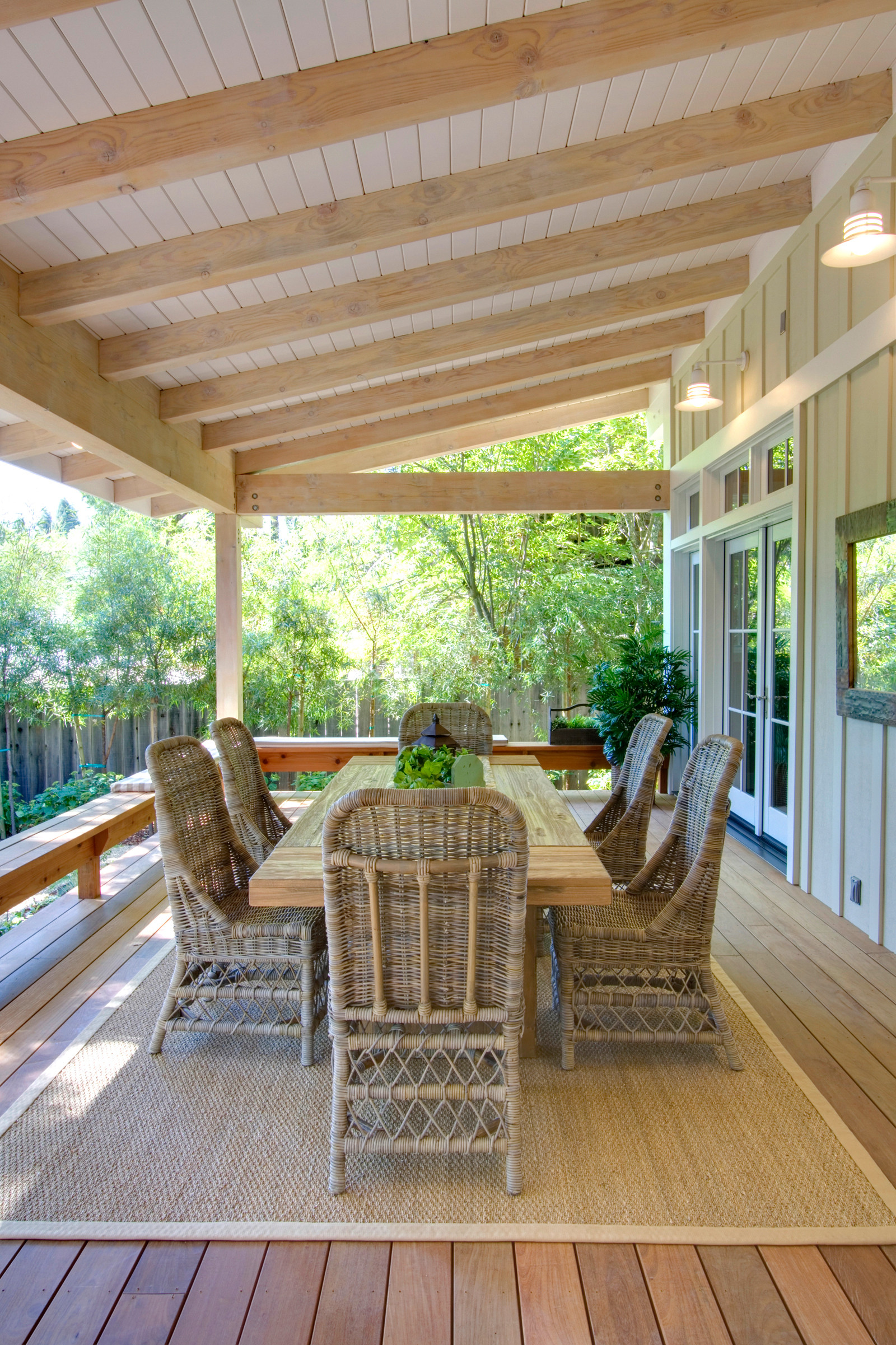 Porch Dining Table Houzz