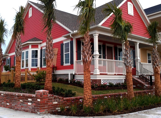 Porches Evia on Galveston Island Traditional Porch Houston by