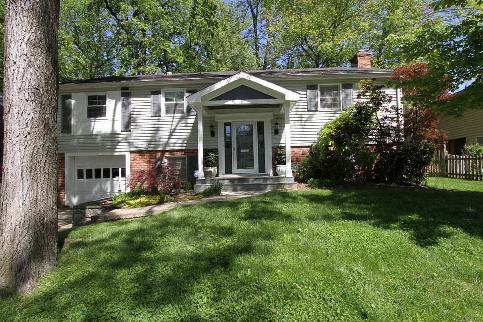 Portico Traditional Porch DC Metro by Art and Cement