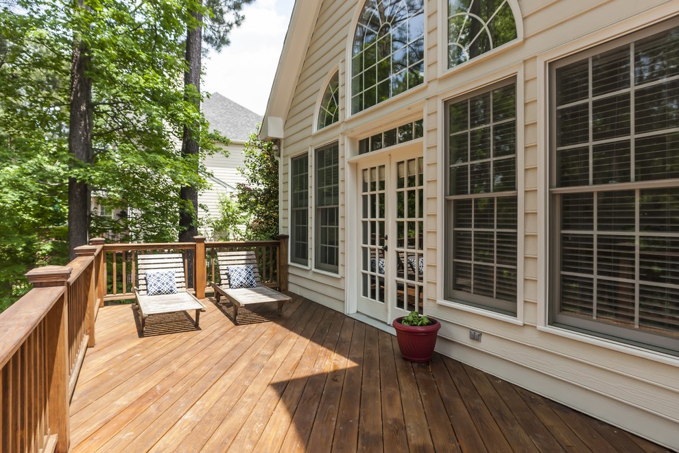 Preston Deck & Screened In Porch Traditional Porch Raleigh by Asbury Remodeling