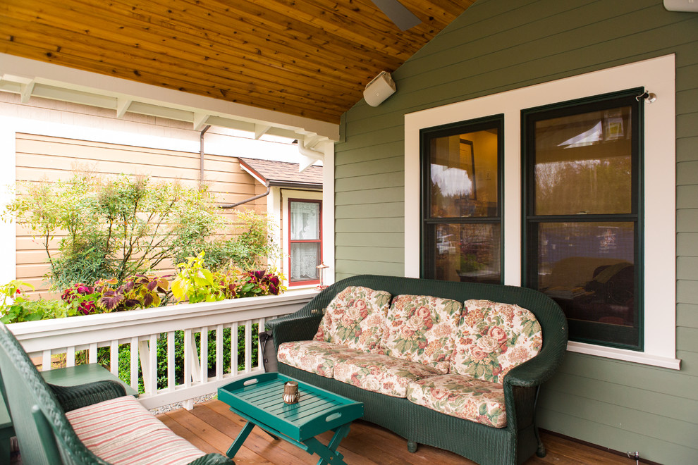 Quaint Custom Home in Historic Neighborhood Traditional Porch