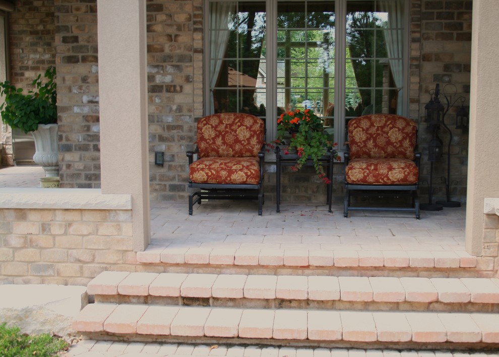 This is an example of a mediterranean veranda in Other.