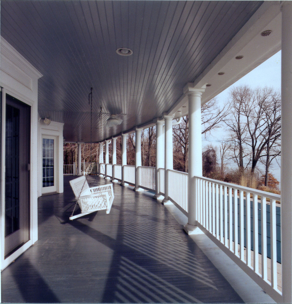 Photo of a bohemian veranda in Baltimore.