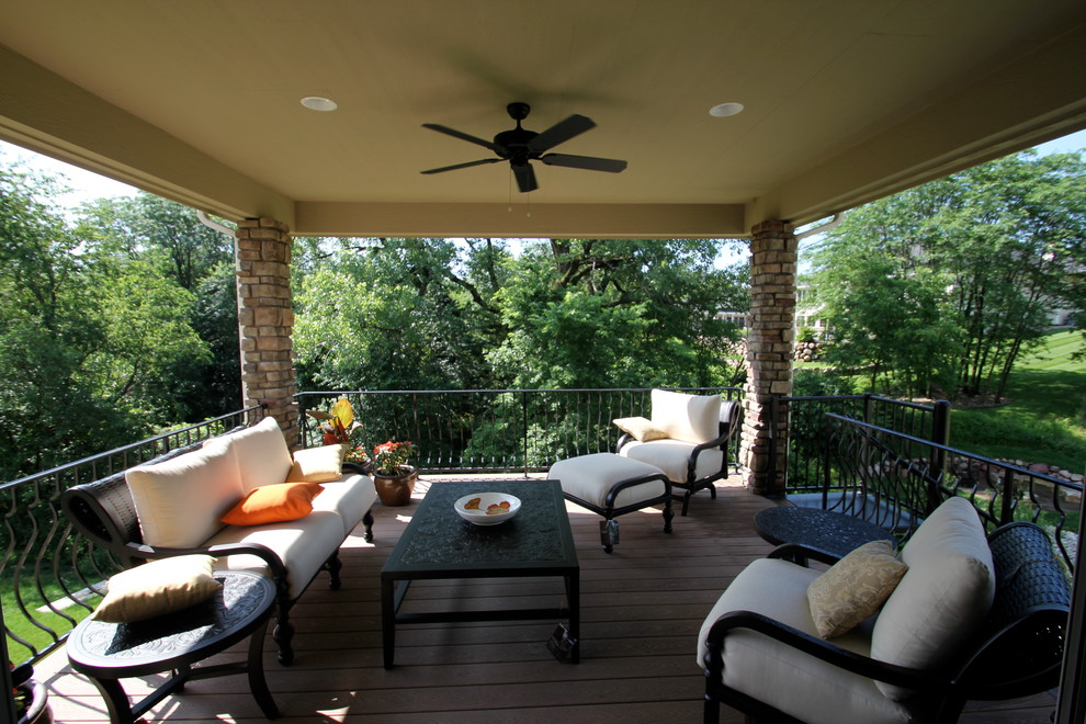 This is an example of a classic veranda in Other.