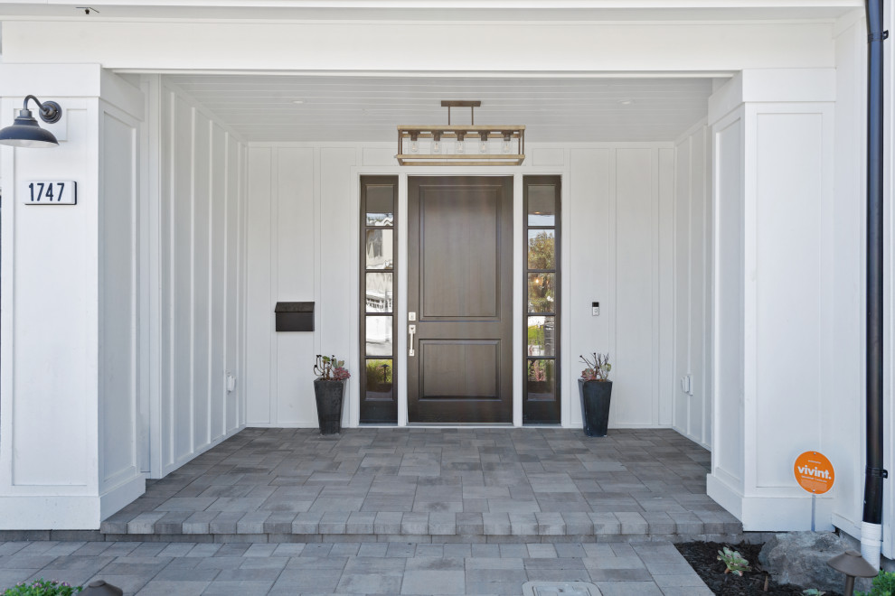 This is an example of a country porch design in San Francisco.