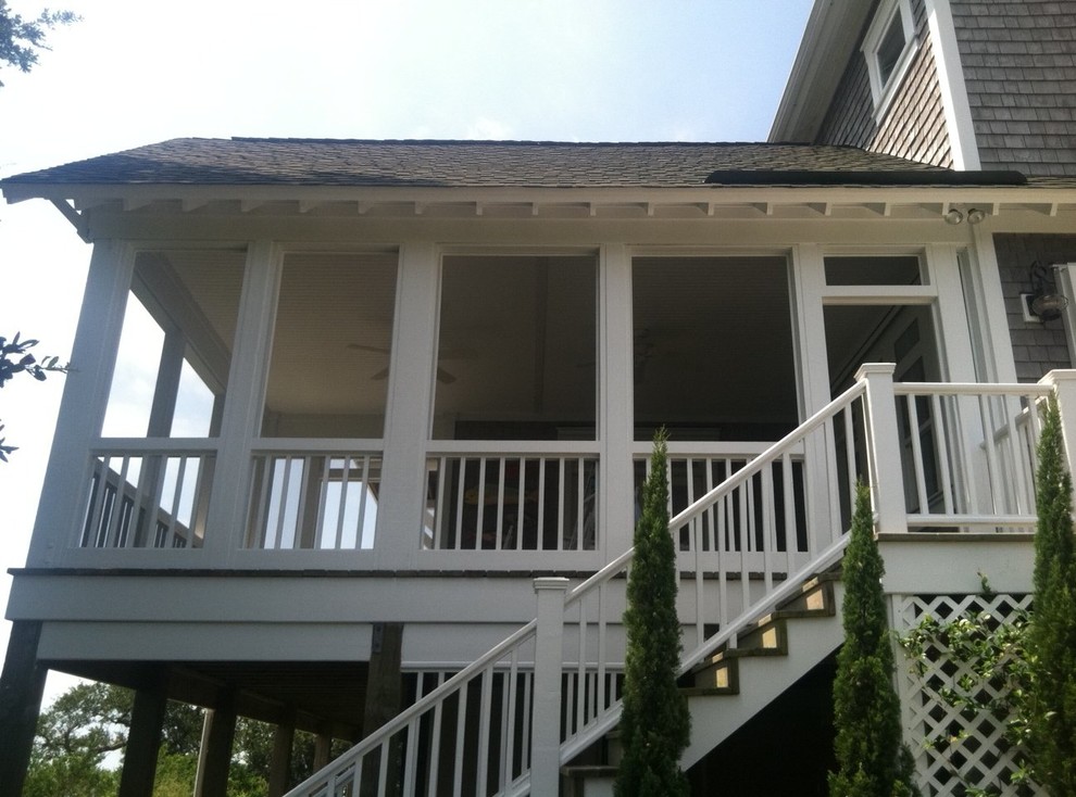 Screen Porch by Screenmobile of Wilmington NC Traditional Porch