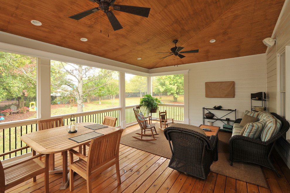 Screen Porch Traditional Porch Atlanta by Innovative