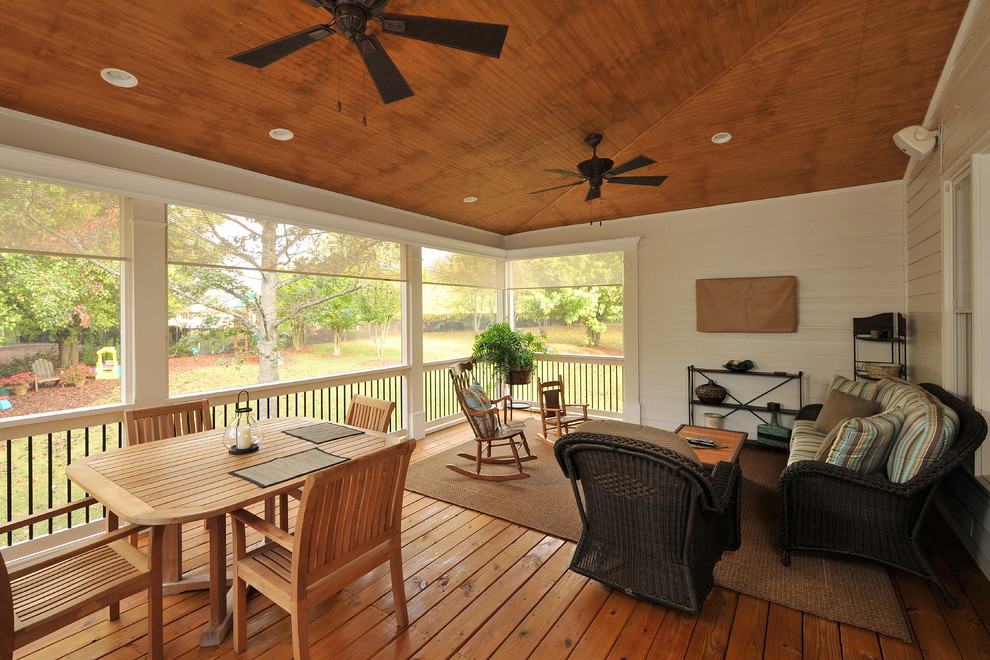 Screen Porch Traditional Porch Atlanta by Innovative Design