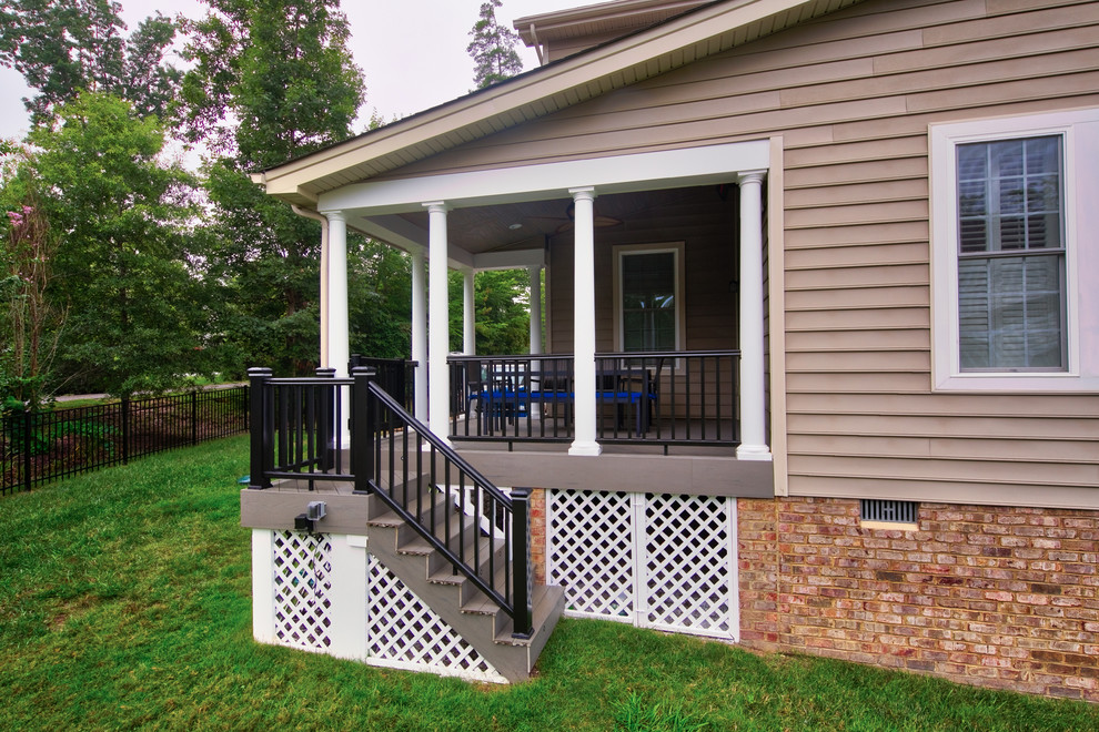 Screen Porches & Porches Traditional Porch Richmond by Deck