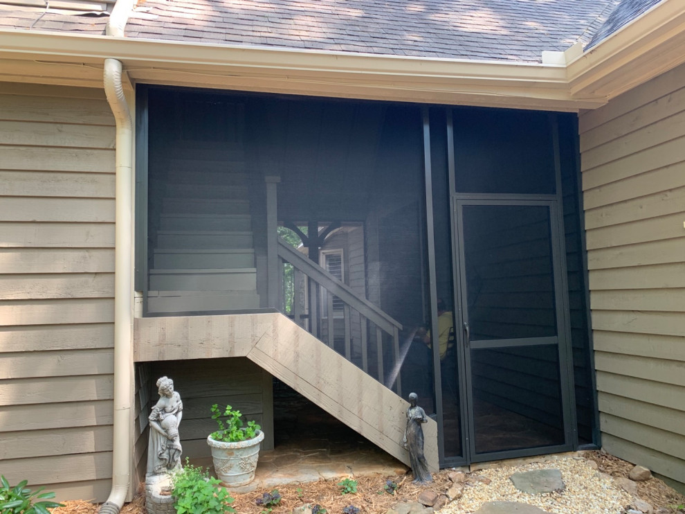 Screen Porches Rustikal Veranda Sonstige von Screenmobile of