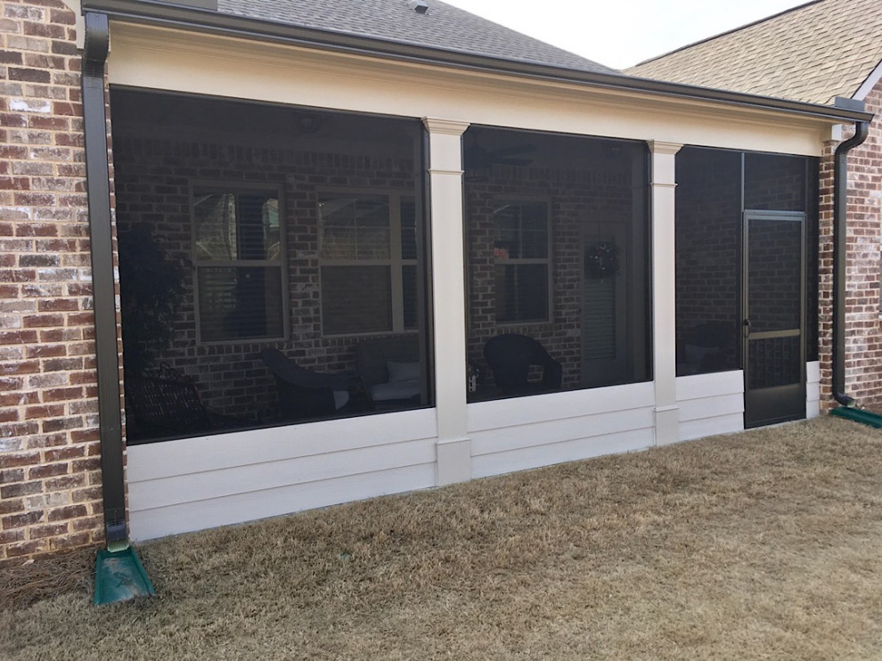 Screen Porches Craftsman Porch Other by Screenmobile of