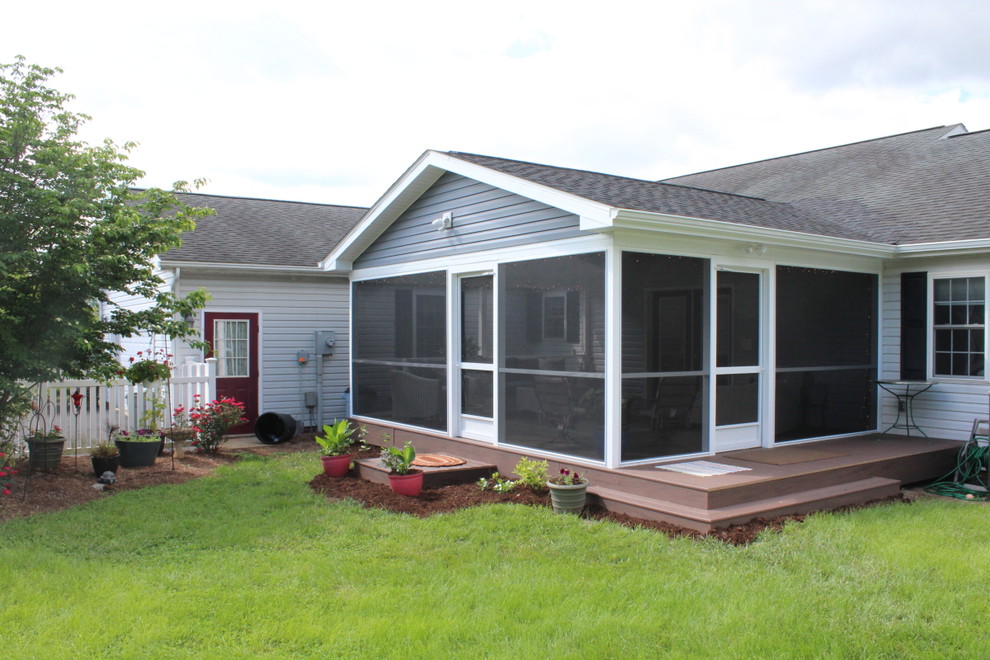 Screened Porch Addition In Harrisonburg Va Traditional Porch Other By Integrity Custom