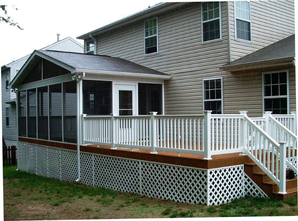 This is an example of a porch design in Baltimore.