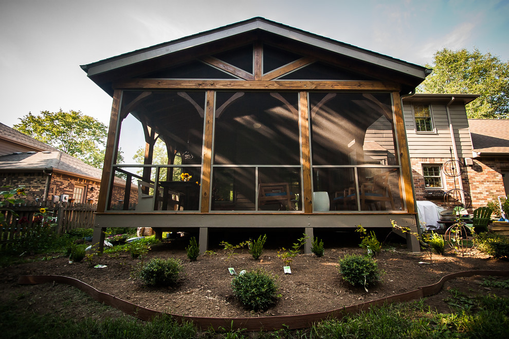 Screened Porch in Franklin Traditional Porch Nashville by
