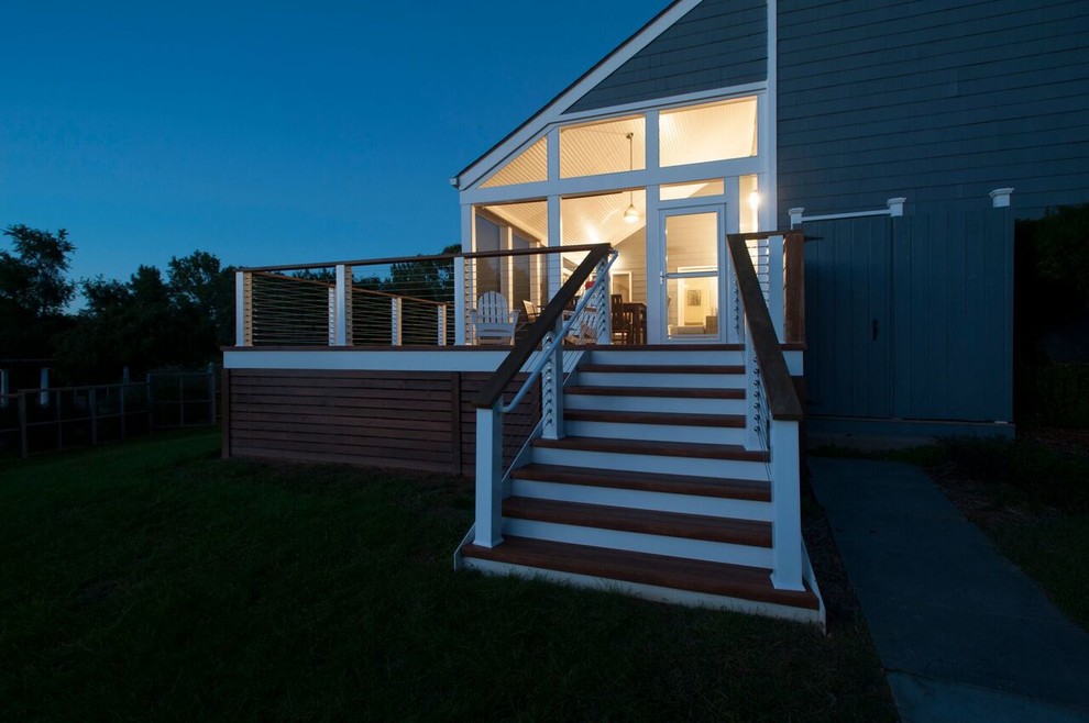 Screened Porch Replacement in Potomac, MD Transitional Porch DC