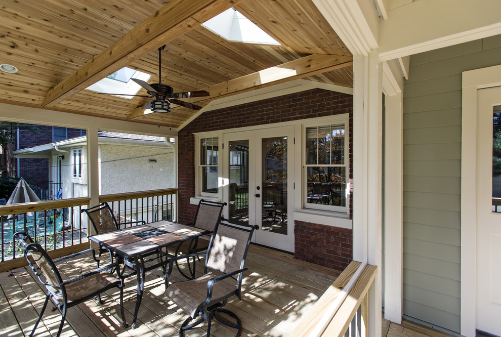 Screened Porch Craftsman Porch Louisville by Rock Paper Hammer