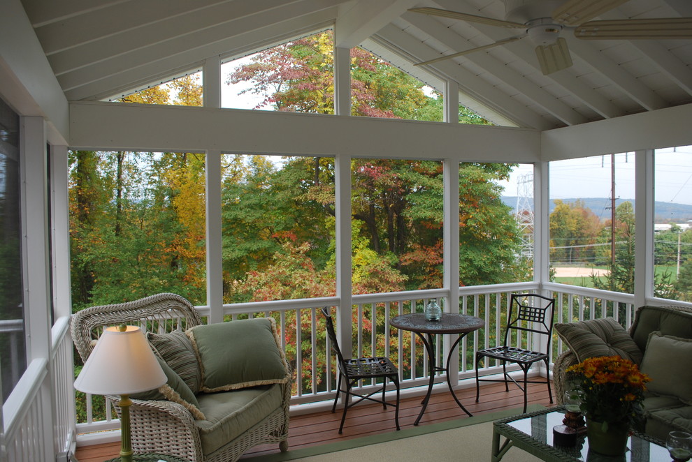 Screened Porches Clásico Porche Filadelfia de Archadeck Chester County Builders Houzz