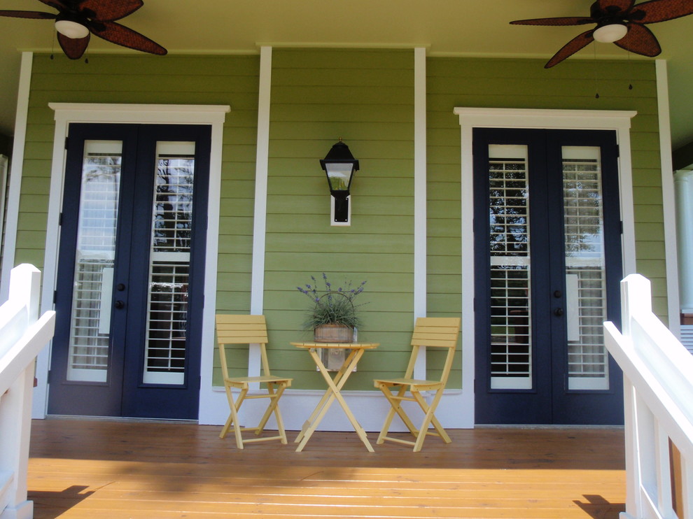 Shutters for French Doors Traditional Porch Orlando by Coastal