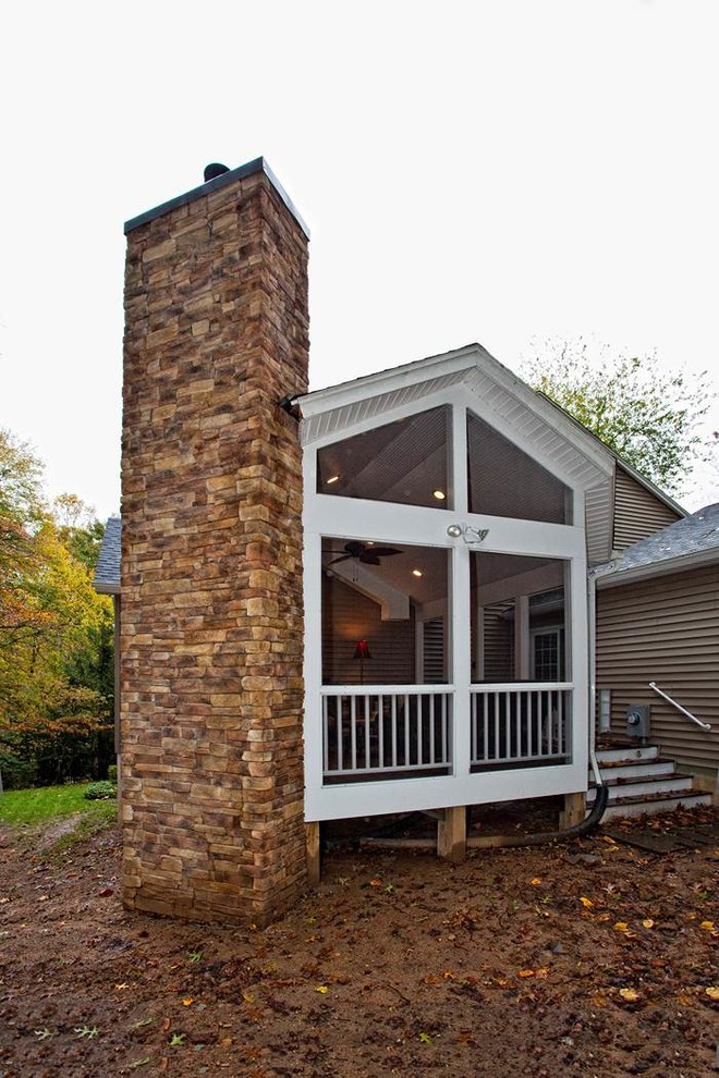 Single Family Home Addition in Oakton, Virginia Gets Facelift Inside