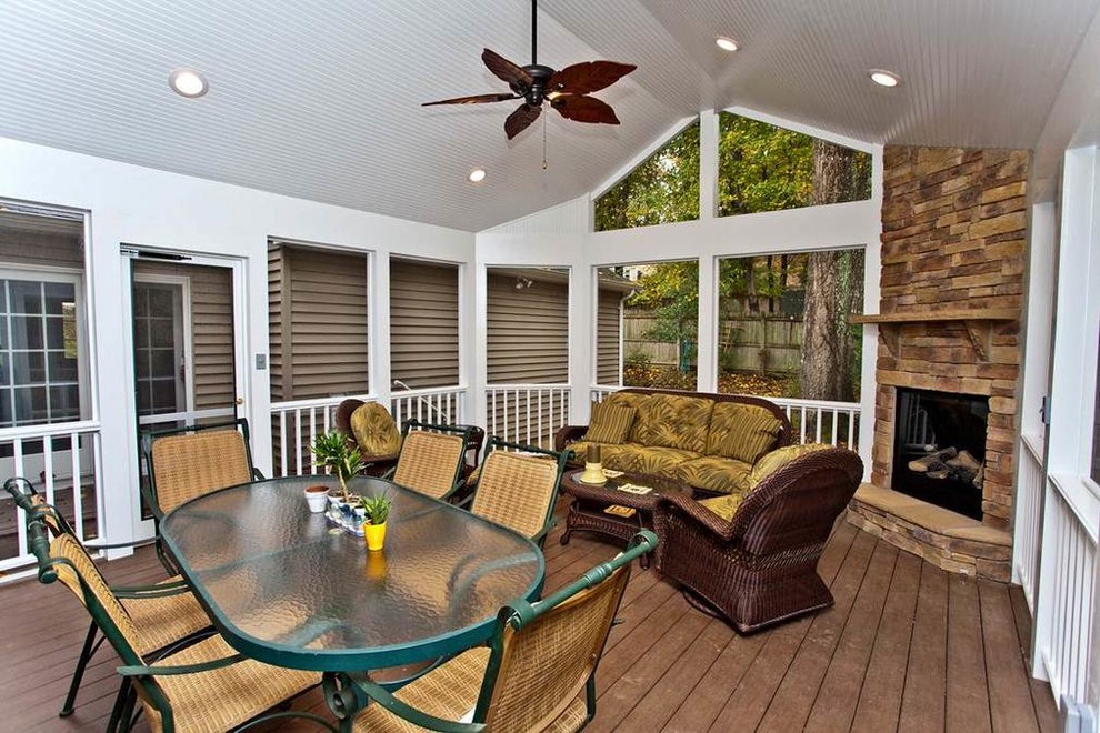 Single Family Home Addition in Oakton, Virginia Gets Facelift Inside