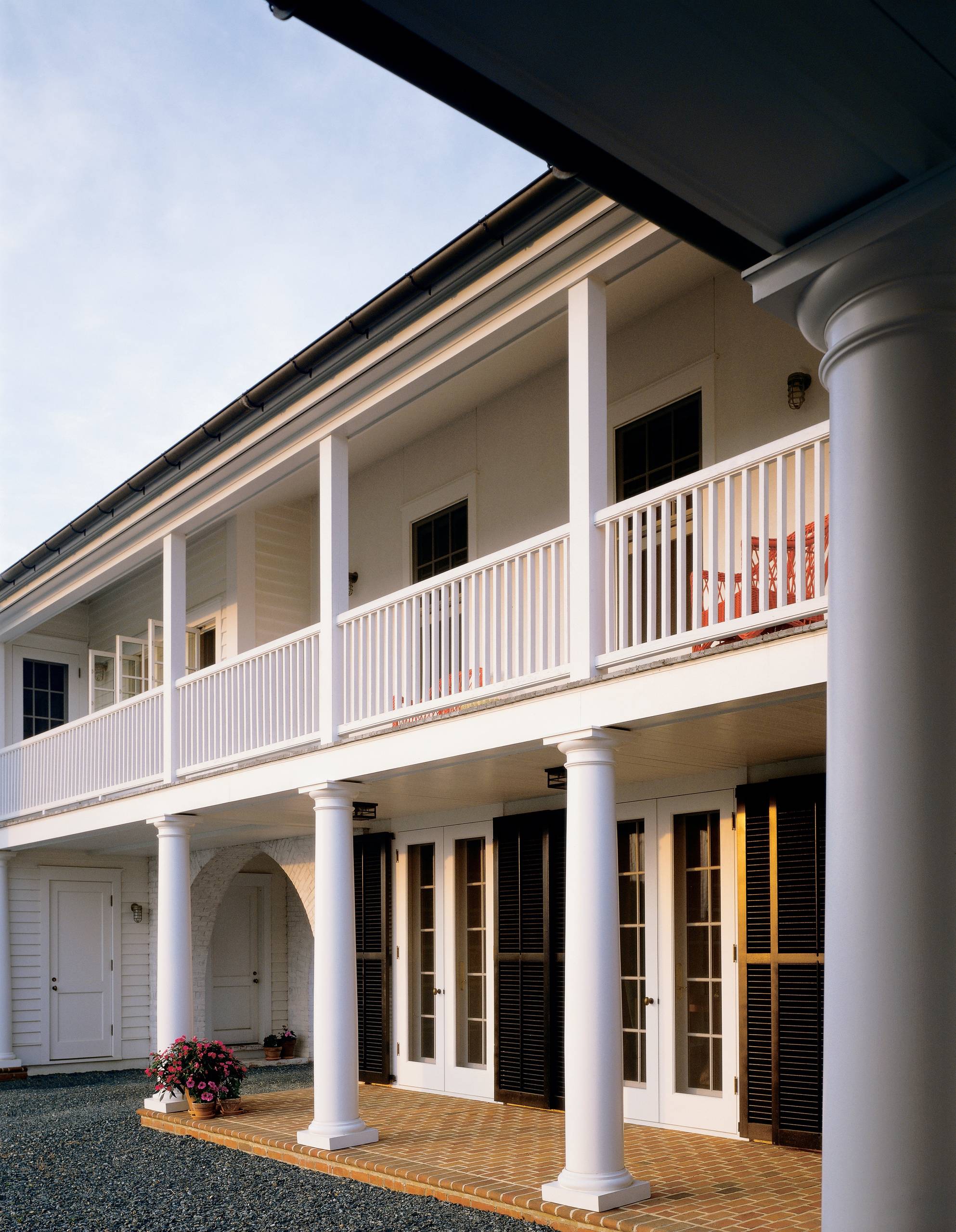 Two Story Porch Ideas Photos Houzz