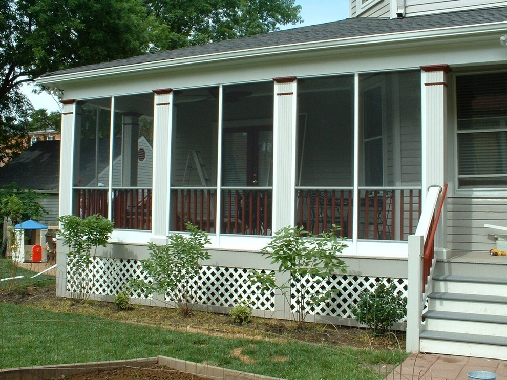 St Louis ScreenedIn Porch Addition Traditional Porch St Louis