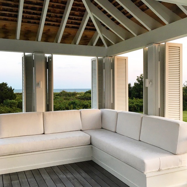 Sullivans Island Residence Garden & Pool Pavilion Coastal Veranda