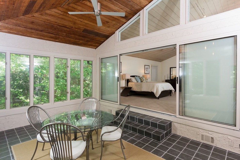 SUNROOM OFF MASTER BEDROOM Traditional Porch Atlanta Houzz