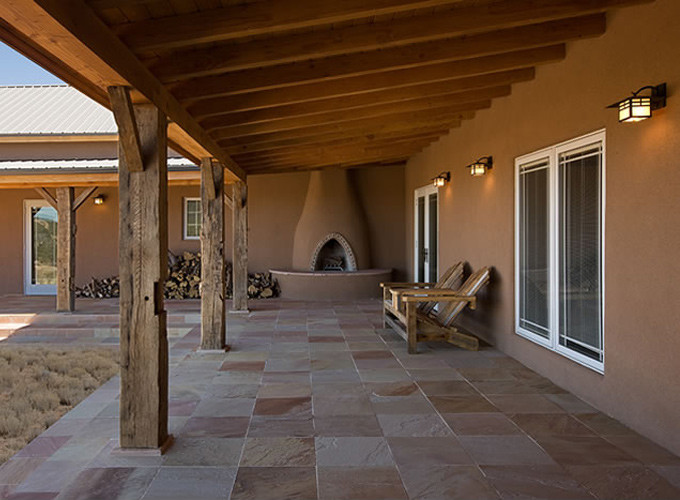 Elegant porch photo in Albuquerque