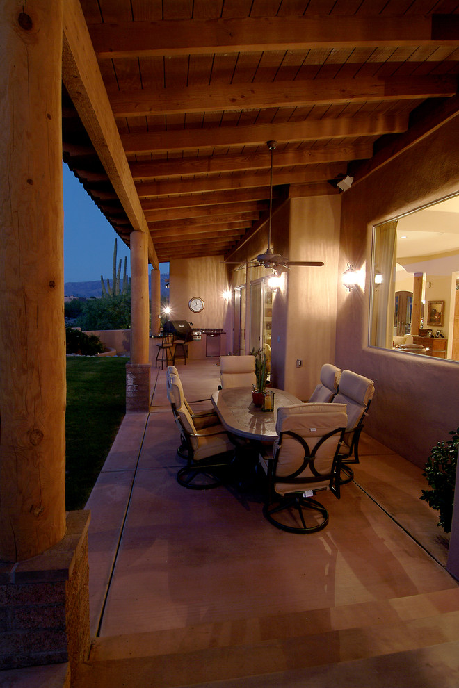 Inspiration for a southwestern porch remodel in Phoenix