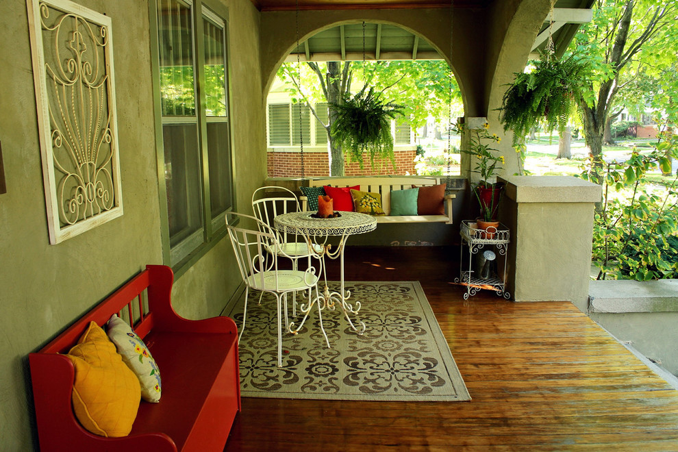 the front porch - Éclectique - Porche - Albuquerque - par Annalea Hart ...