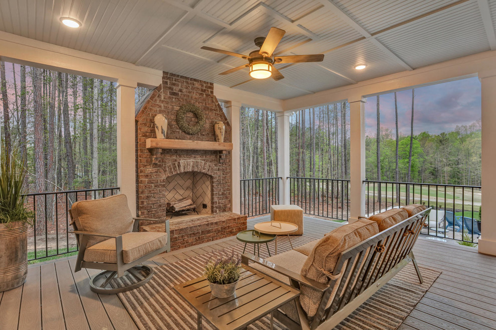 The Lena Craftsman Porch Richmond by Craftmaster Homes Houzz