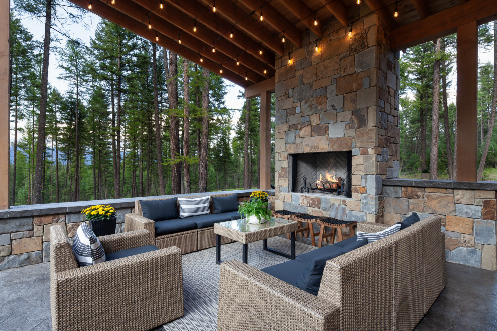 The Manistique - Rustic - Porch - Other - by Glacier View Studio | Houzz