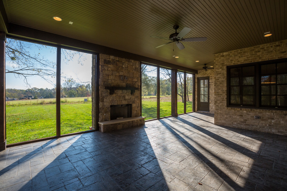 The Reserve at Temple Hills Franklin, TN Traditional Porch Nashville by DeFatta Custom