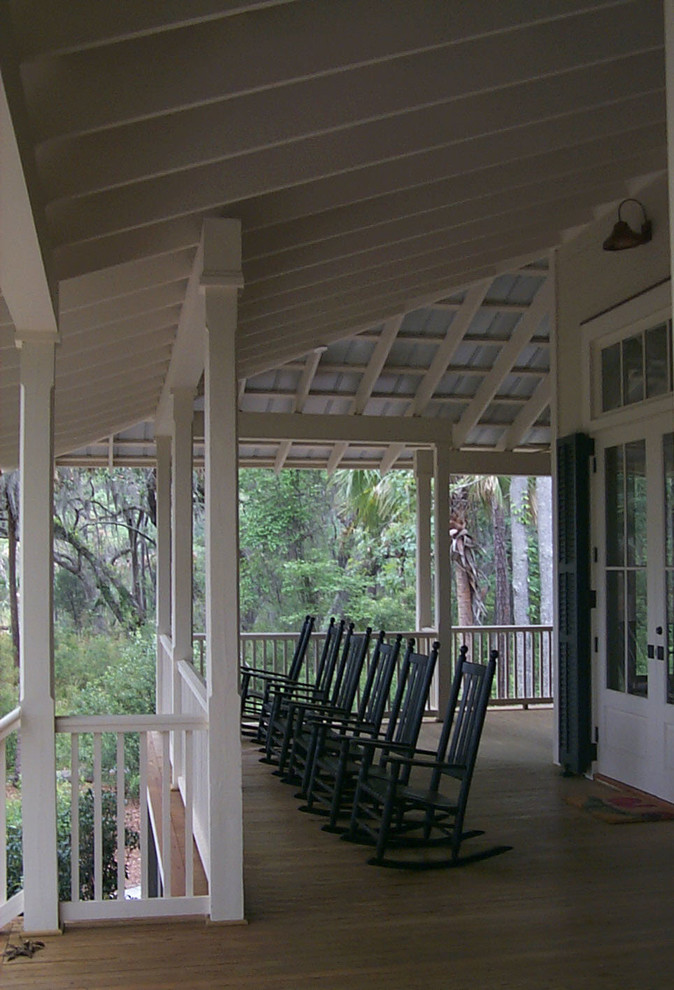 Tideland Haven Beach Style Porch Atlanta by Our Town Plans Houzz