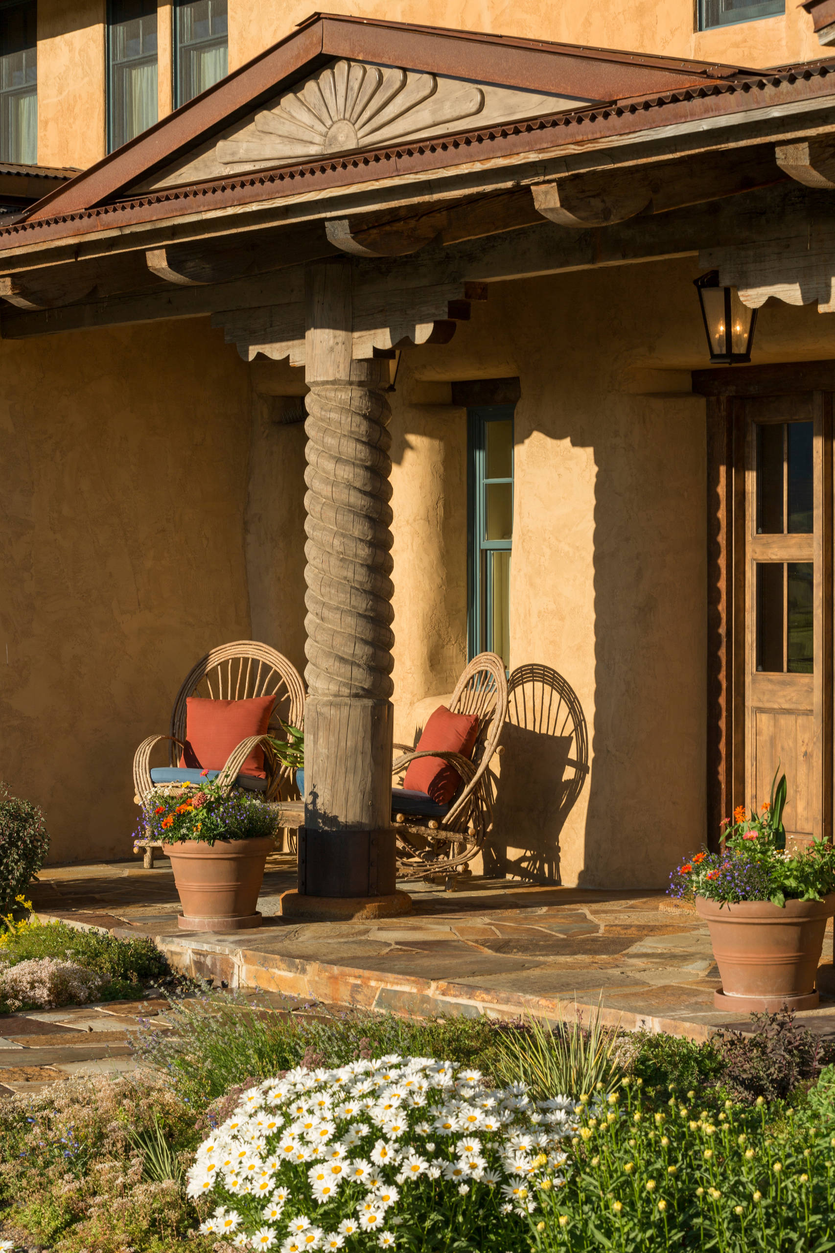 New Mexico Territorial Style Home Houzz