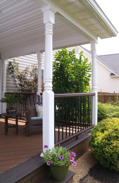This is an example of a porch design in DC Metro.