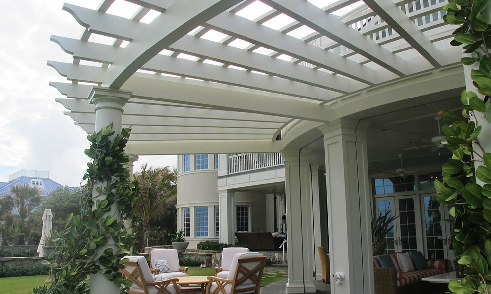 Turnkey Millwork Pergolas Traditional Porch Raleigh by Turnkey