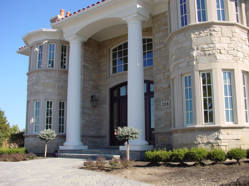 Tuscan Porch Columns Mediterranean Porch Chicago by Porch