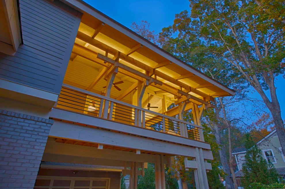 Inspiration for a classic veranda in Atlanta.