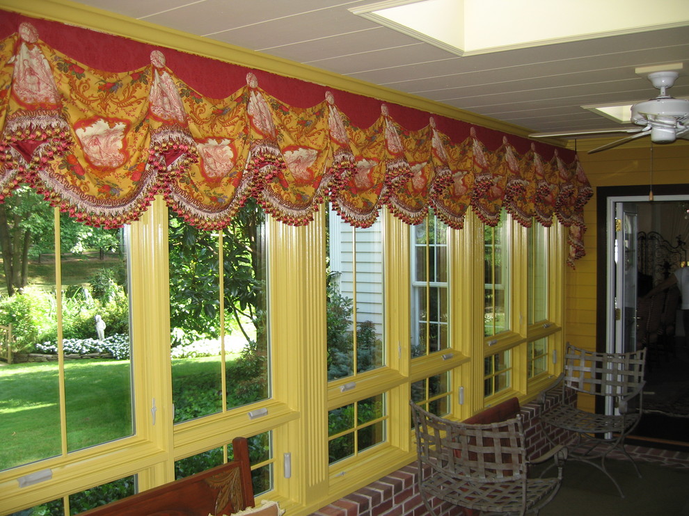 Window Treatments Traditional Porch Philadelphia by European