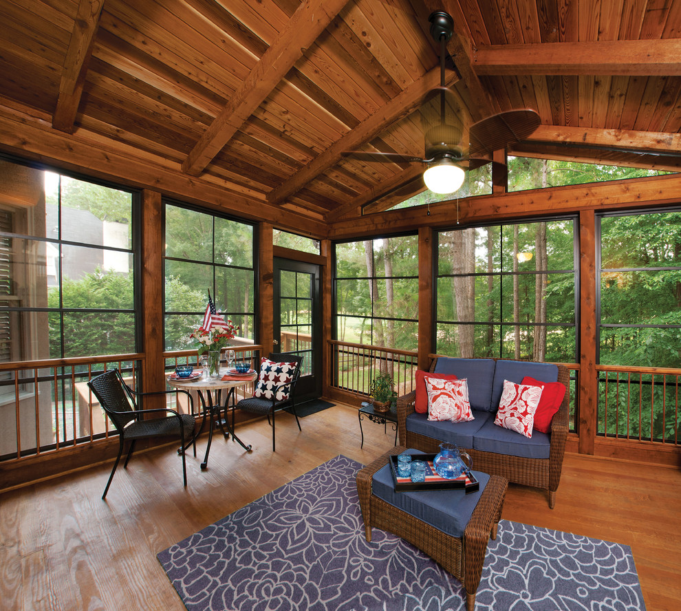 Windowed Back Porches Traditional Porch Atlanta by Atlanta
