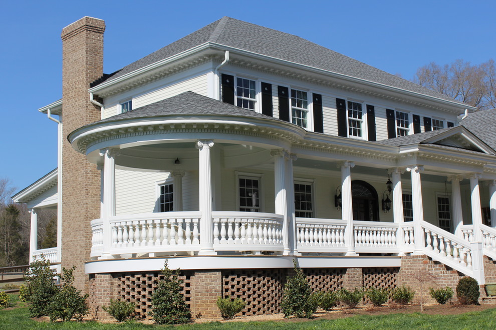 Wrap Around Porch Columns and Balustrades Traditional Porch