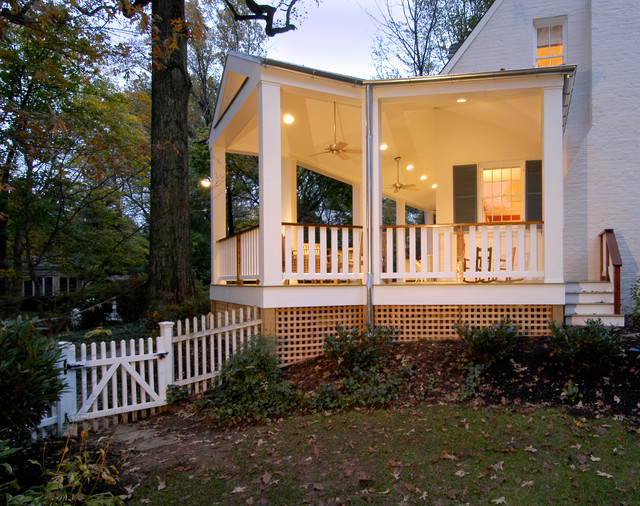 Wraparound Porch with Extension + Front Entry Remodel NW Washington