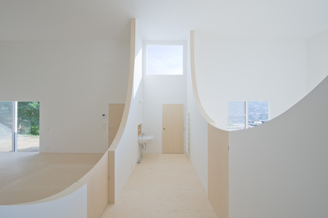 間仕切り壁で住空間にアクセントを Houzz ハウズ